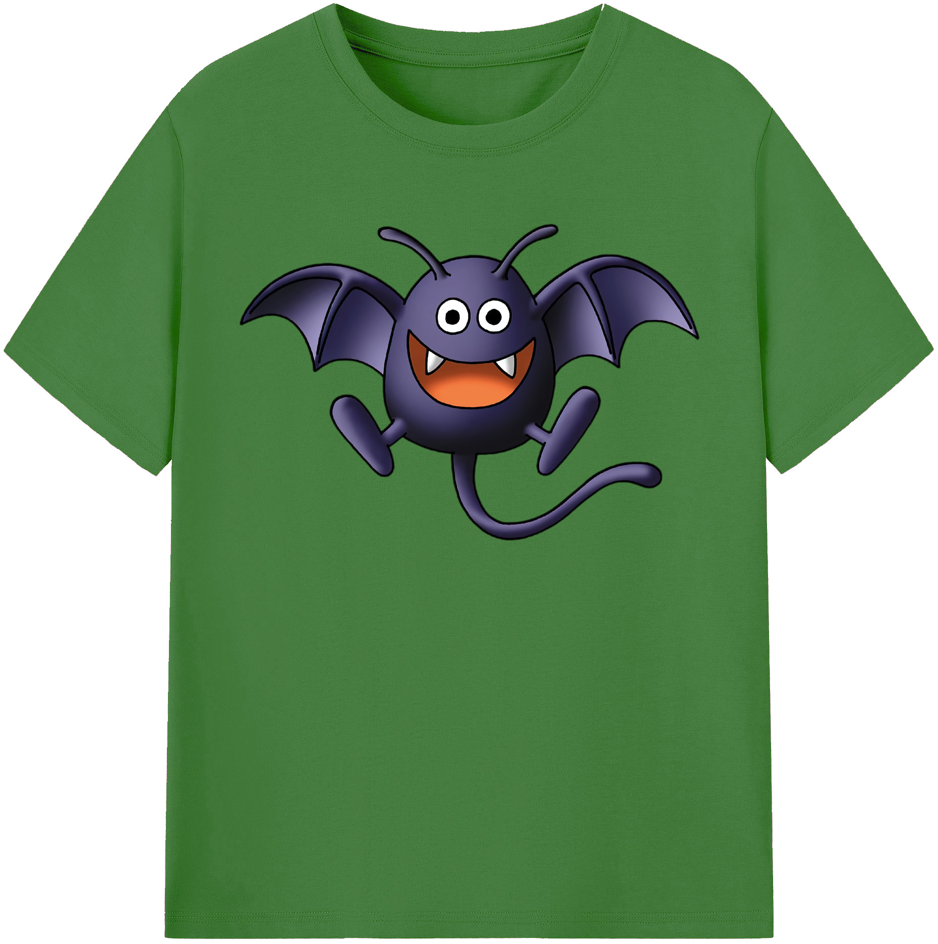（画像用） ドラゴンクエスト Doragon Kuesuto Dragon Quest レディースカジュアルプリントTシャツ（綿100％）